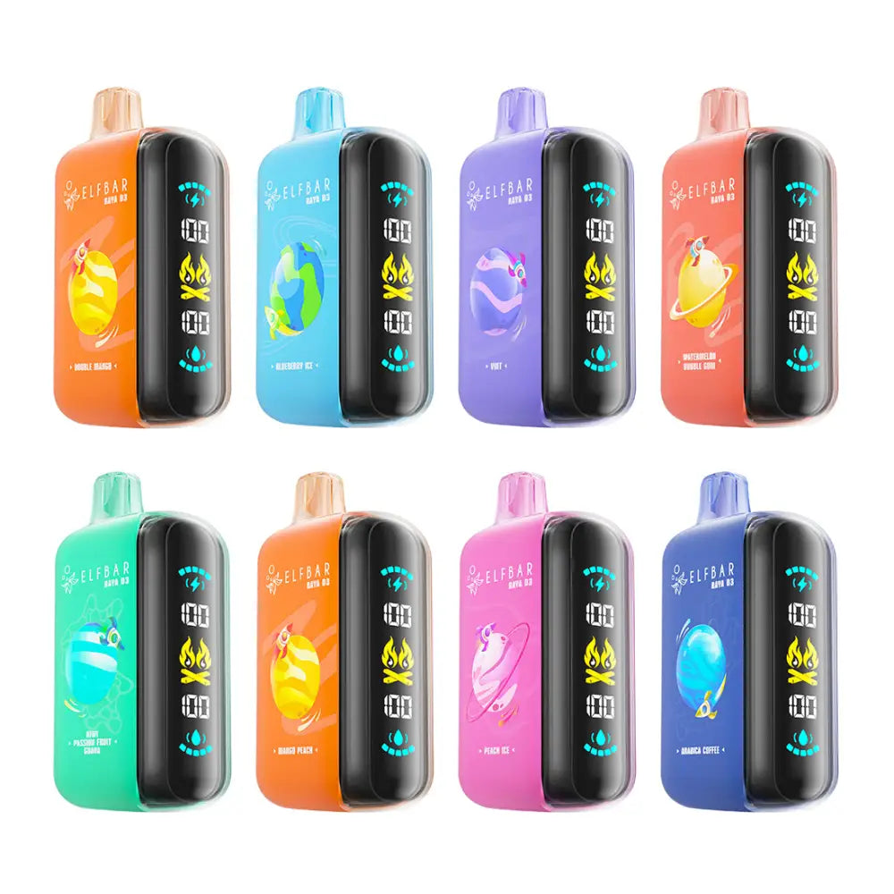 Elfbar Raya D3 25000 puffs Disposable Vape - KIT