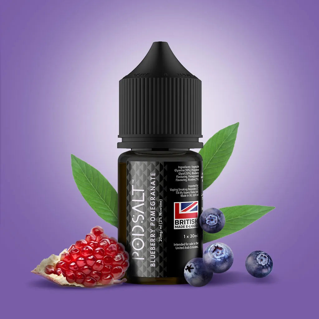 Blueberry Pomegranate - Pod Salt Core | 30ML Vape Juice | 20MG, 25MG, 50MG