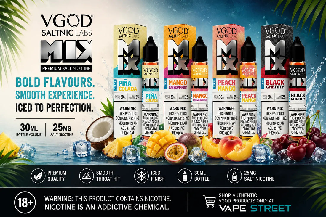 VGOD SaltNic Labs MIX Nic Salt Flavours: Complete Flavour Guide
