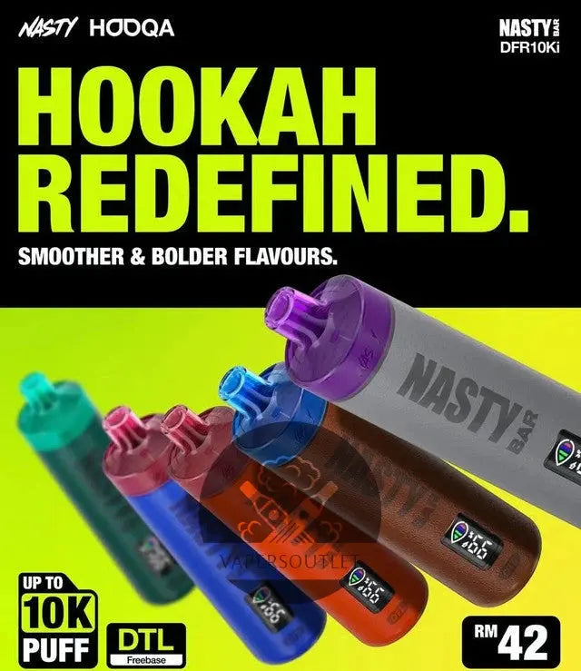 Nasty Hooqa 10000 Rechargeable Disposable Vape India - INDIAN VAPE GARAGE