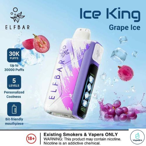 Elf Bar Ice King 30000 Puffs Electronic Vape Online India - INDIAN VAPE GARAGE