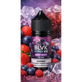 BLVK Hyper Ice Berry Grape nic salt e-liquid bottle, black cap
