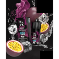 Blvk Hyper Ice Passion Peach nic salt bottle with juicy passion fruit design