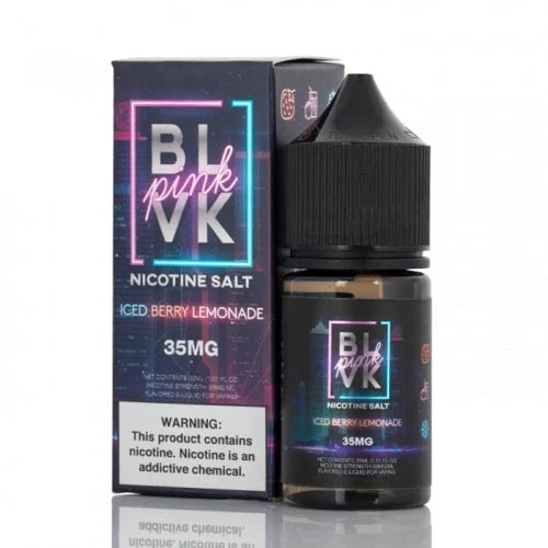 BLVK Pink Series Nicotine Salt - Iced Berry Lemonade - INDIAN VAPE GARAGE