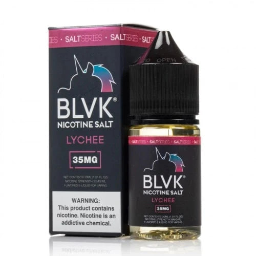 BLVK Unicorn Nicotine Salt - Lychee - INDIAN VAPE GARAGE