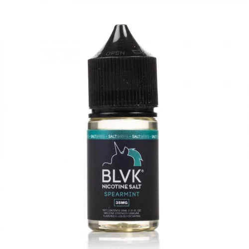 BLVK Unicorn Nicotine Salt - Spearmint - INDIAN VAPE GARAGE