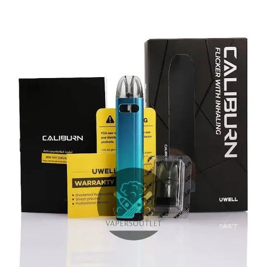 Flicker With Inhaling: Uwell Caliburn A2S Kit INDIA - INDIAN VAPE GARAGE