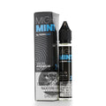 IVG VGOD SaltNic Mighty Mint 30ml vape juice bottle with black cap, 25mg and 50mg nicotine salt e-liquid for vaping.