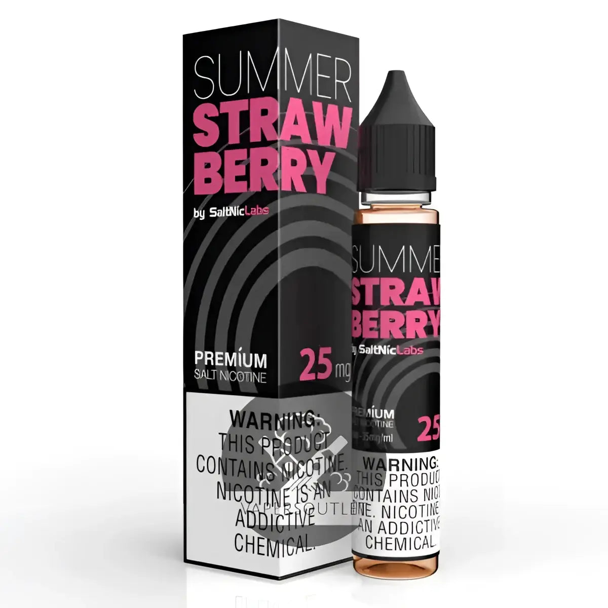 VGOD SaltNic Summer Strawberry 30ml nic salt vape juice by IVG, featuring fresh strawberry flavor for smooth vaping.