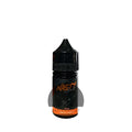 Black glass bottle with black ribbed cap labeled nasty juice devil teeth nic salt 30ml vape juice by vape street india