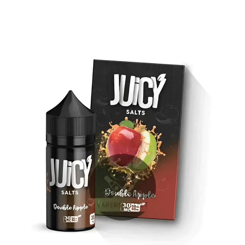 JUICY SALTS - DOUBLE APPLE 50MG | 30ML - INDIAN VAPE GARAGE
