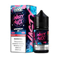 Nasty juice super cool watermelon ice 30ml nic salt vape juice in a black bottle with vibrant pink and blue packaging