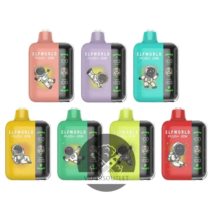 ELFWORLD Plus 20K Disposable Vape 22ml India - INDIAN VAPE GARAGE