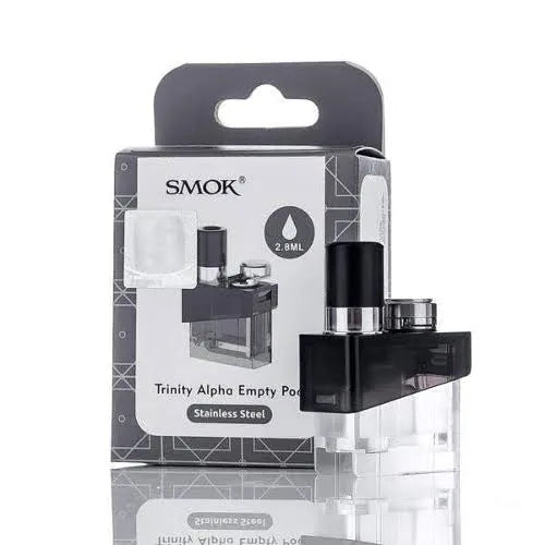 SMOK Trinity Alpha Empty Replacement Pod 2.8ml Stainless Steel