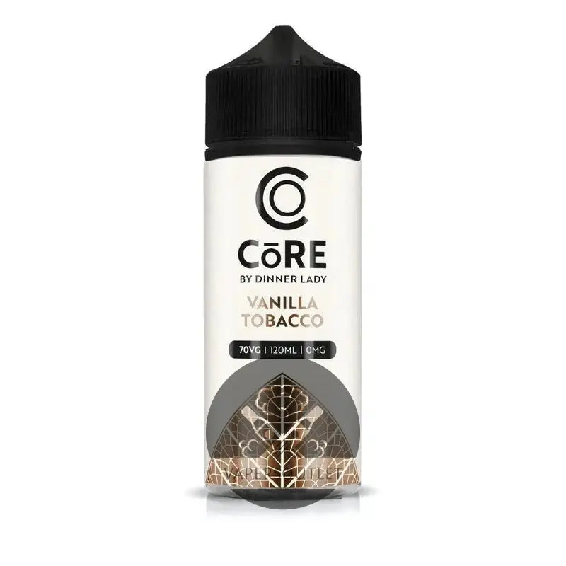 Vanilla Tobacco - Core by Dinner Lady | 120Ml Vape Juice | 3MG,6MG - INDIAN VAPE GARAGE
