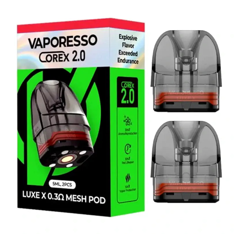 IVG Vaporesso Luxe X Pod Replacement Cartridge refillable pod for Luxe X and XR vape devices, designed for easy vaping.