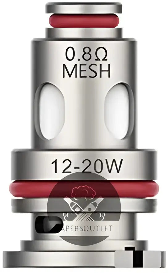 IVG Vaporesso GTX Mesh Coils 5 Pack for Swag PX80, metallic silver coils designed for optimal vaping performance.