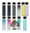 A sleek Vaporesso XROS mini pod vape device with textured grip and black mouthpiece available at Vape Street
