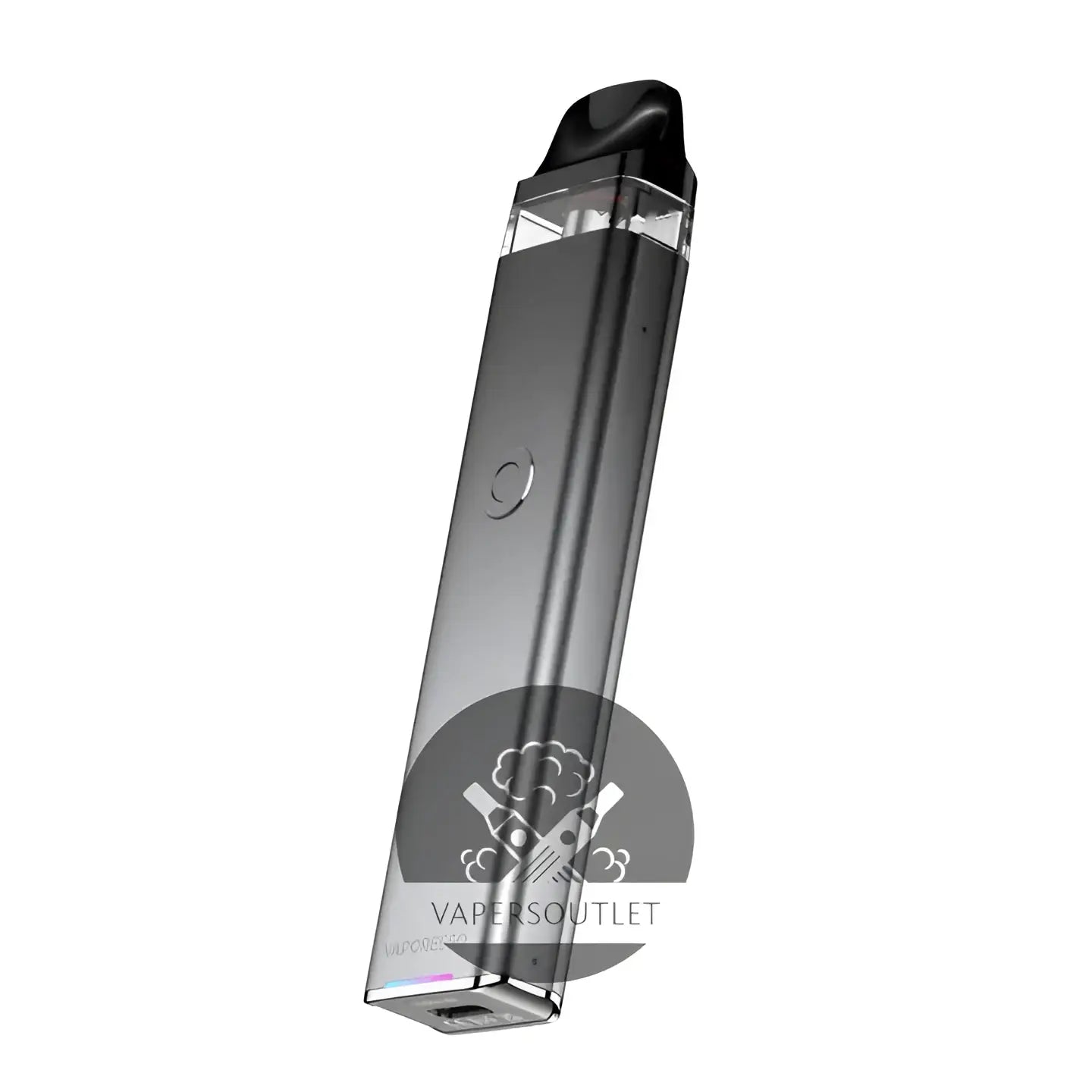 Silver and black vaporesso xros pod system vape device with pulse mode available at vape street india