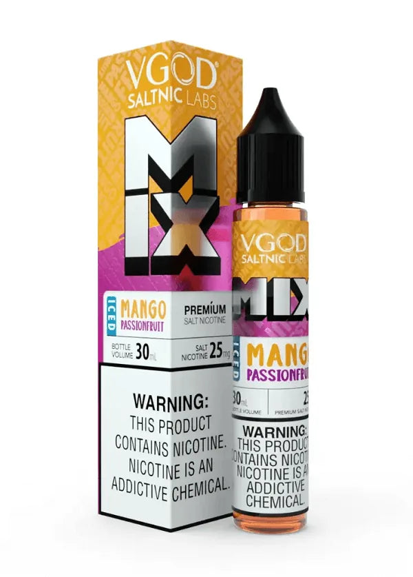 VGOD SaltNic Labs MIX Iced Mango Passionfruit 30ML 25MG Nic Salt