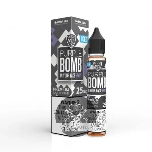 VGOD Nicotine Salt - Iced Purple Bomb 25,50mg - INDIAN VAPE GARAGE