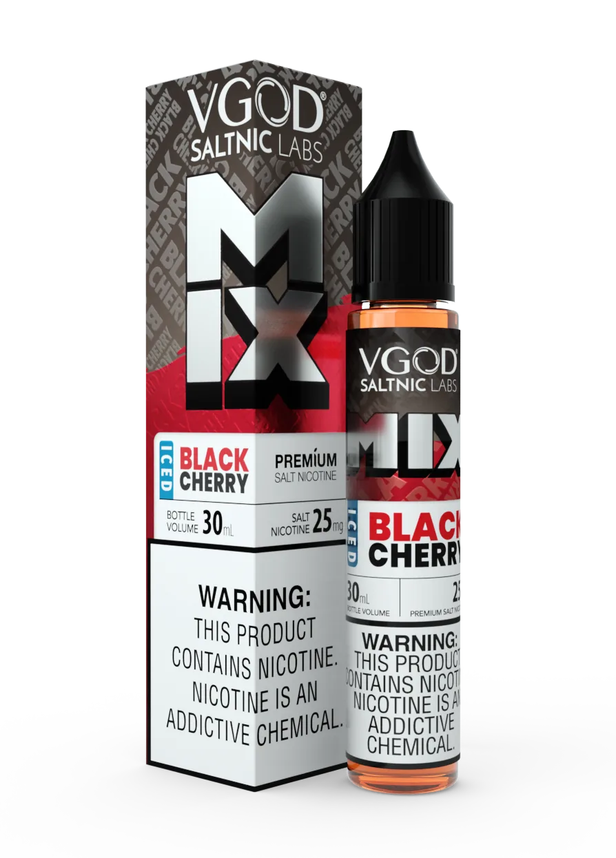 VGOD SaltNic Labs MIX Iced Black Cherry 30ML 25MG Nic Salt | Vape Street India