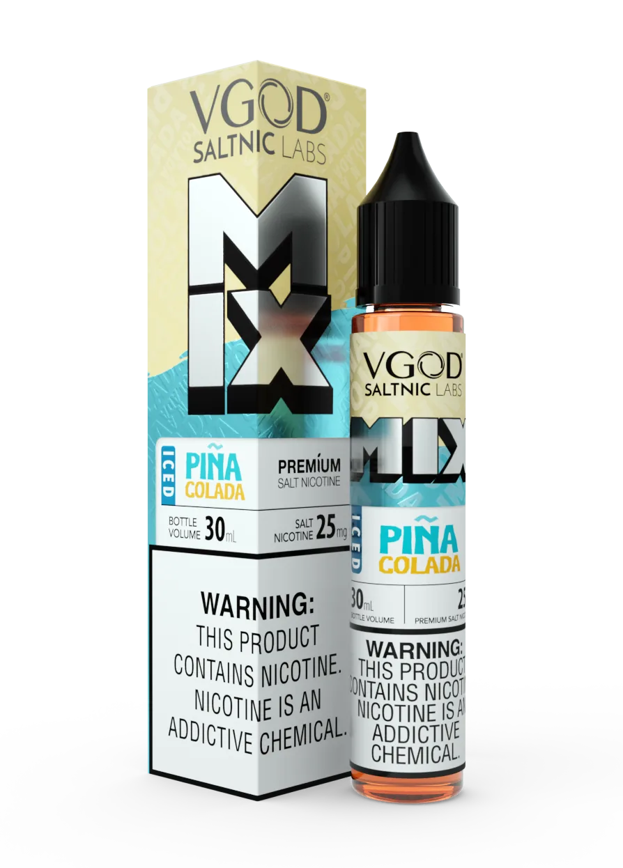 VGOD SaltNic Labs MIX Iced Piña Colada 30ML 25MG Nic Salt
