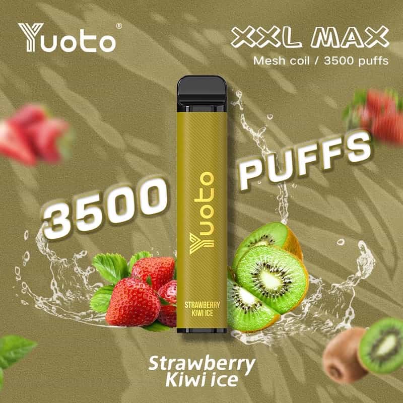Yuoto XXL MAX Strawberry Kiwi Ice (3500 Puffs)