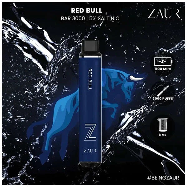 Zaur Red Bull Disposable (3000 Puffs)