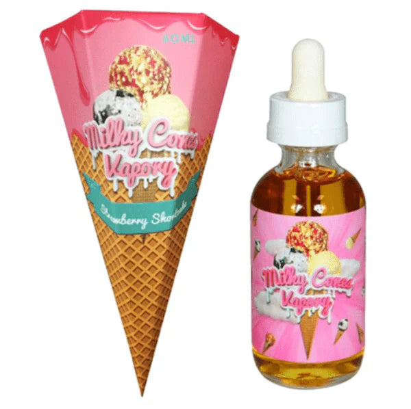 Milky Cones Vapory - Strawberry Shortcake E-Liquid